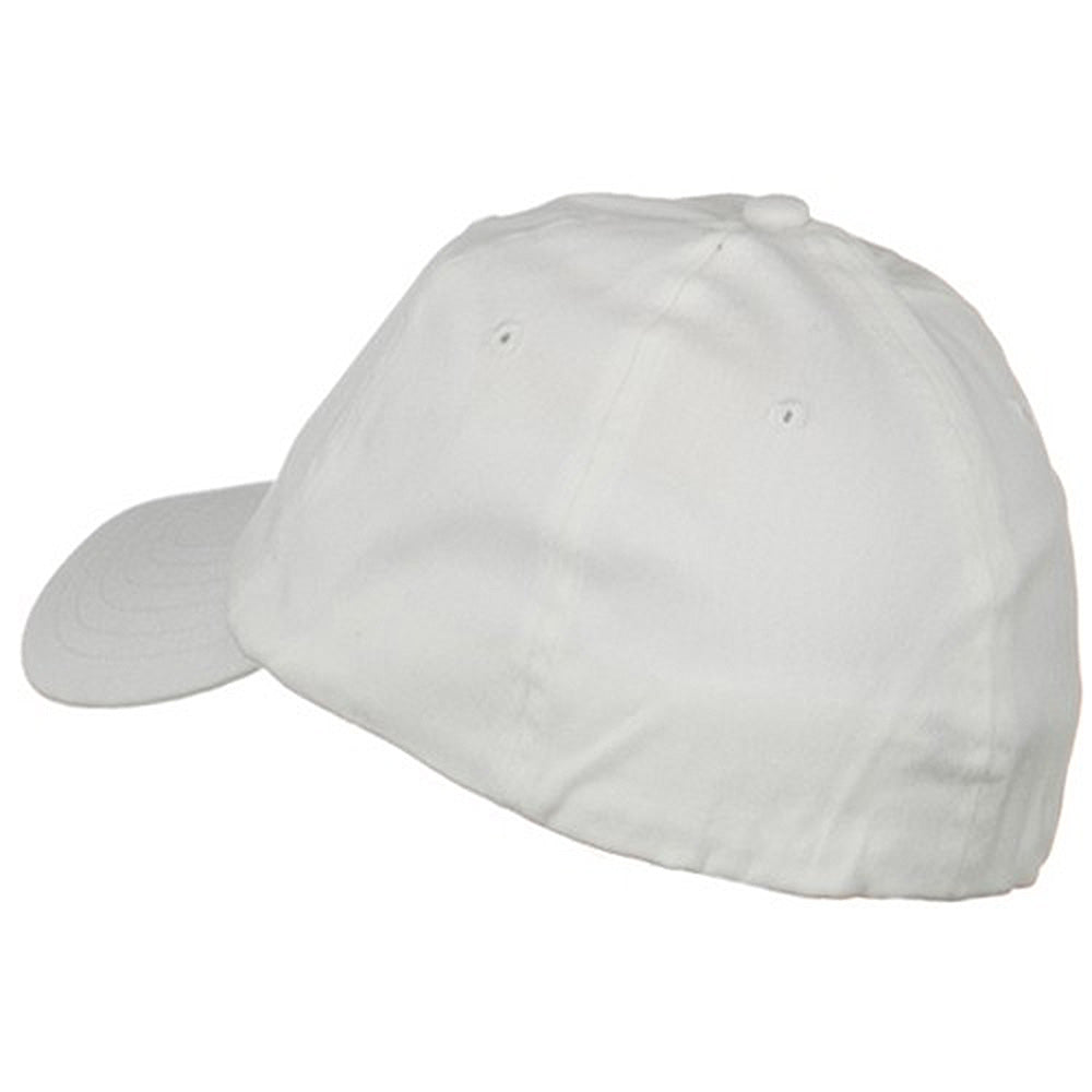 Light Brush Twill Fitted Cap