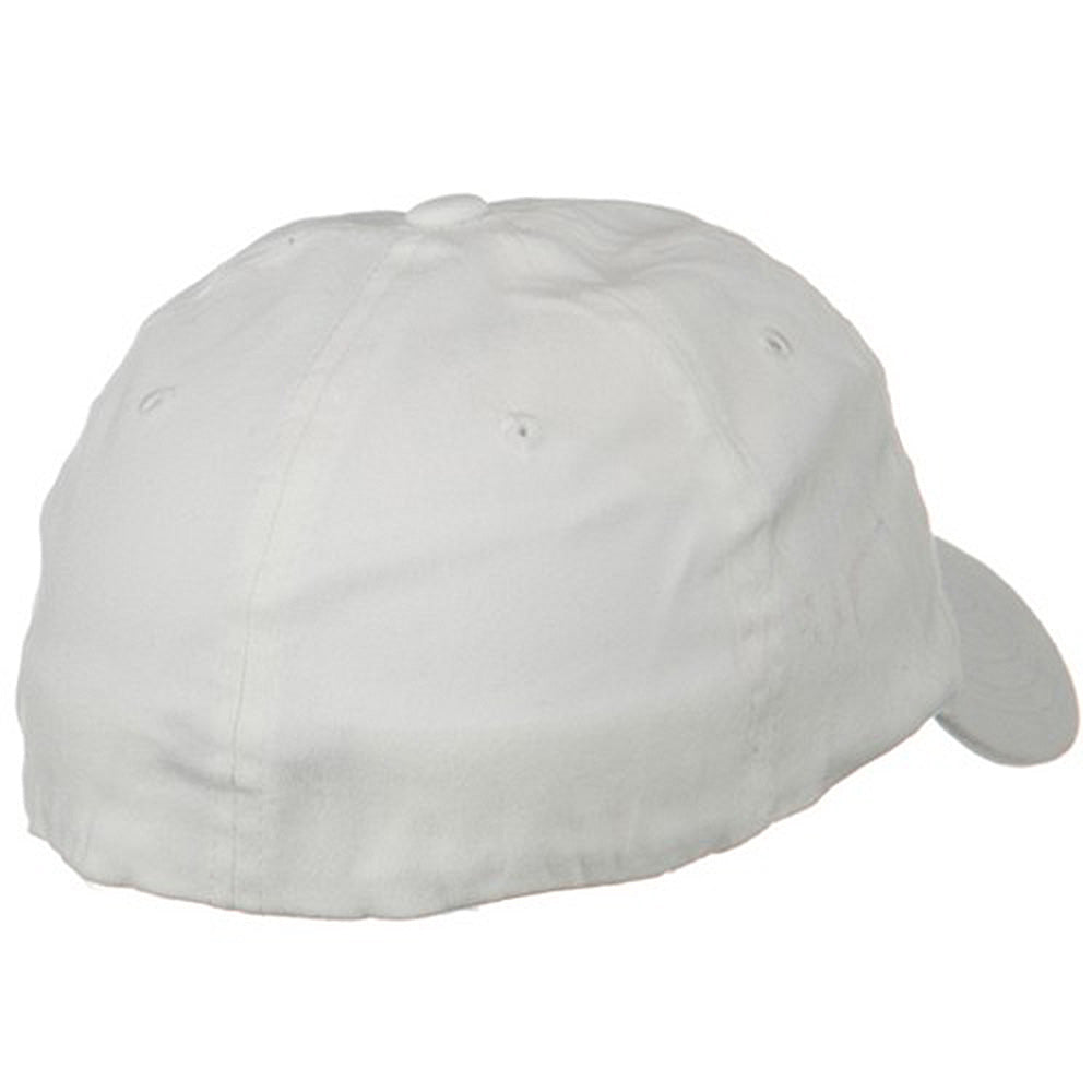 Light Brush Twill Fitted Cap