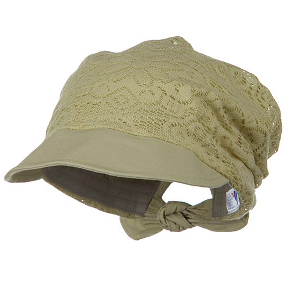 Ladies Jacquard Mesh Hat