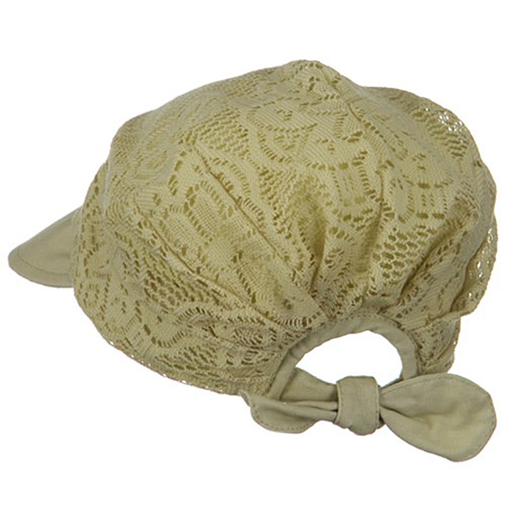 Ladies Jacquard Mesh Hat
