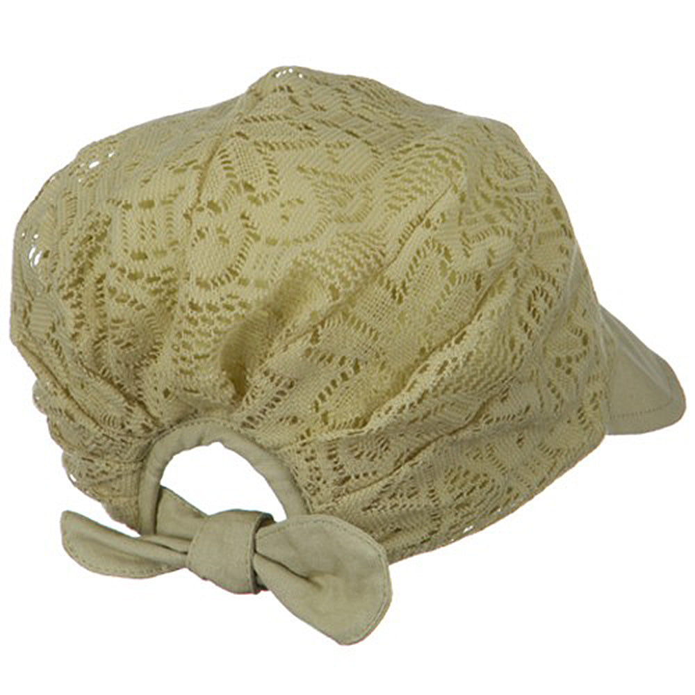 Ladies Jacquard Mesh Hat