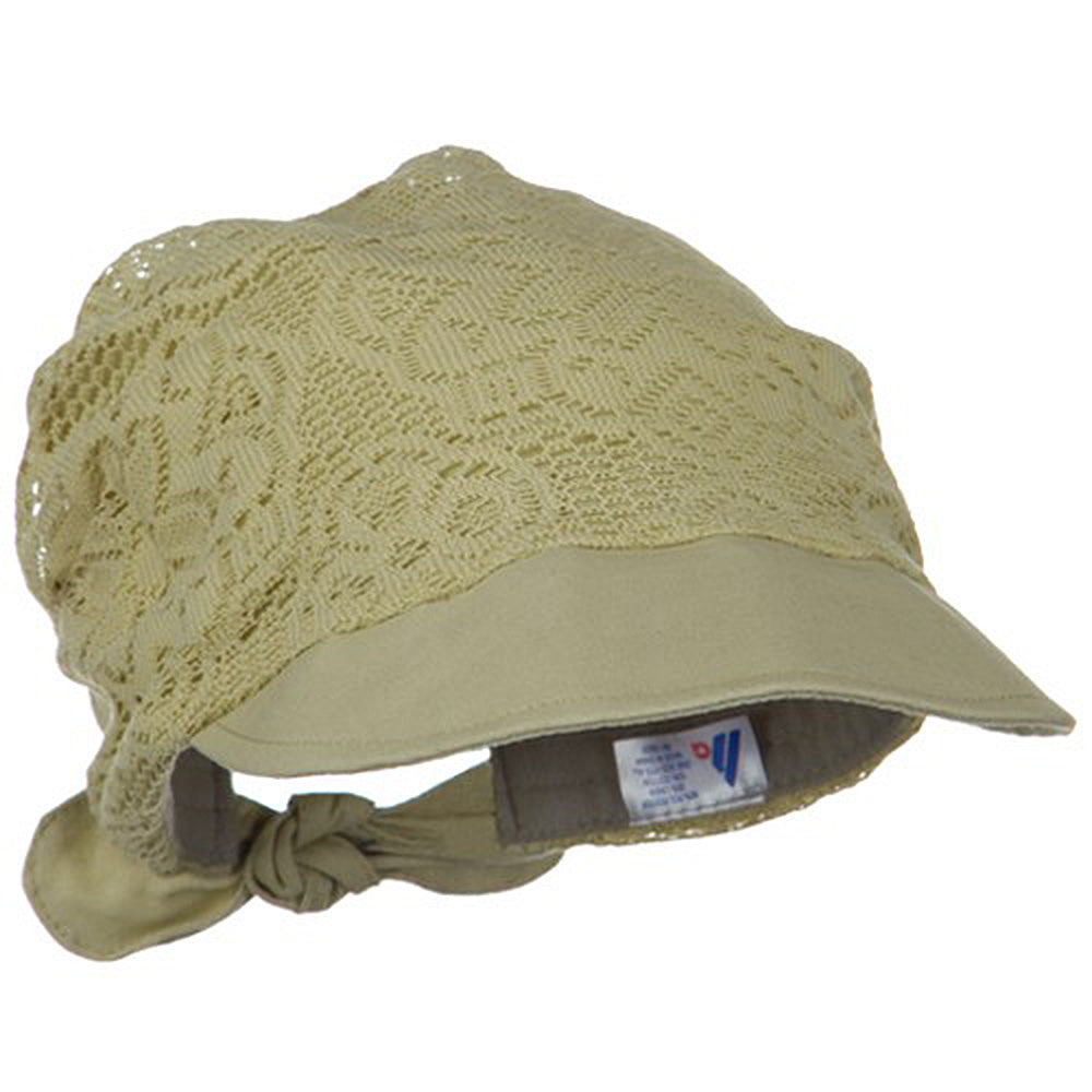 Ladies Jacquard Mesh Hat