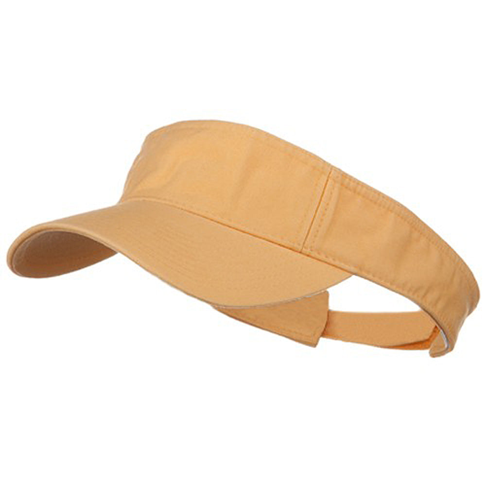 Pro Style Cotton Twill Washed Visor