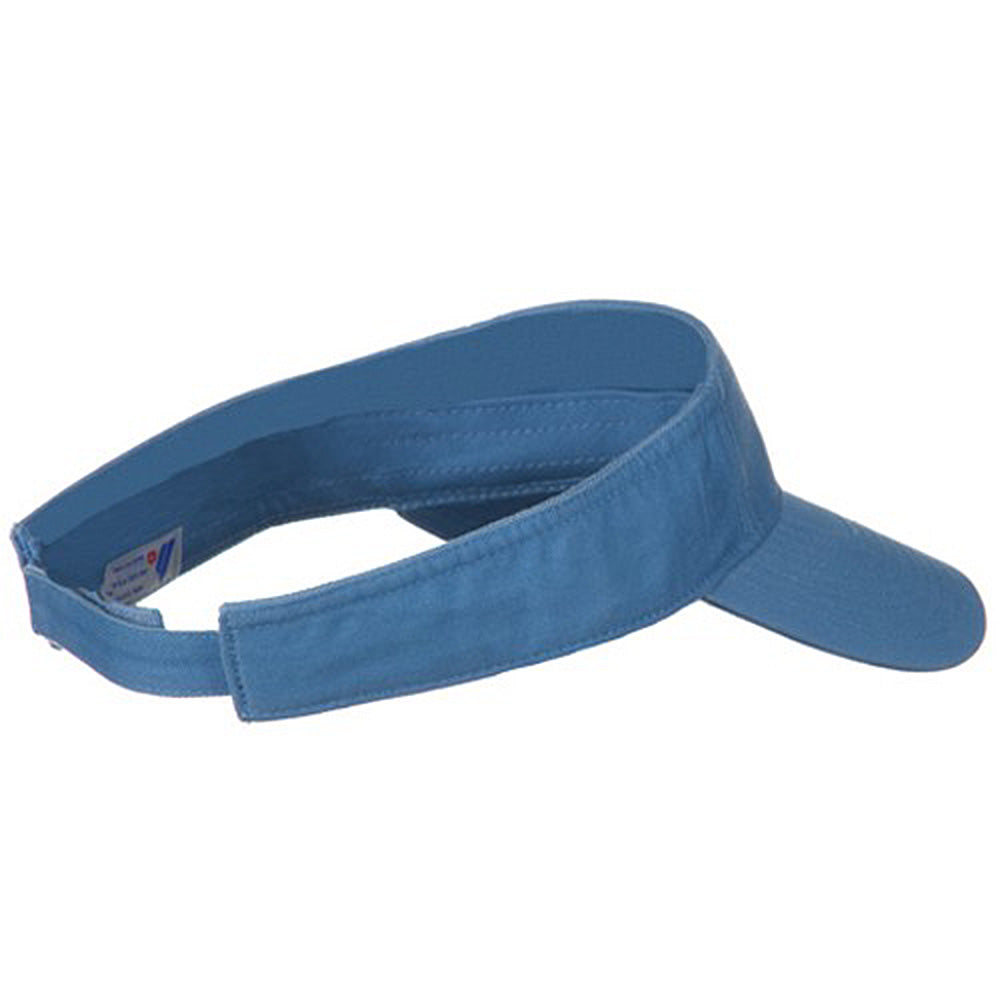 Pro Style Cotton Twill Washed Visor