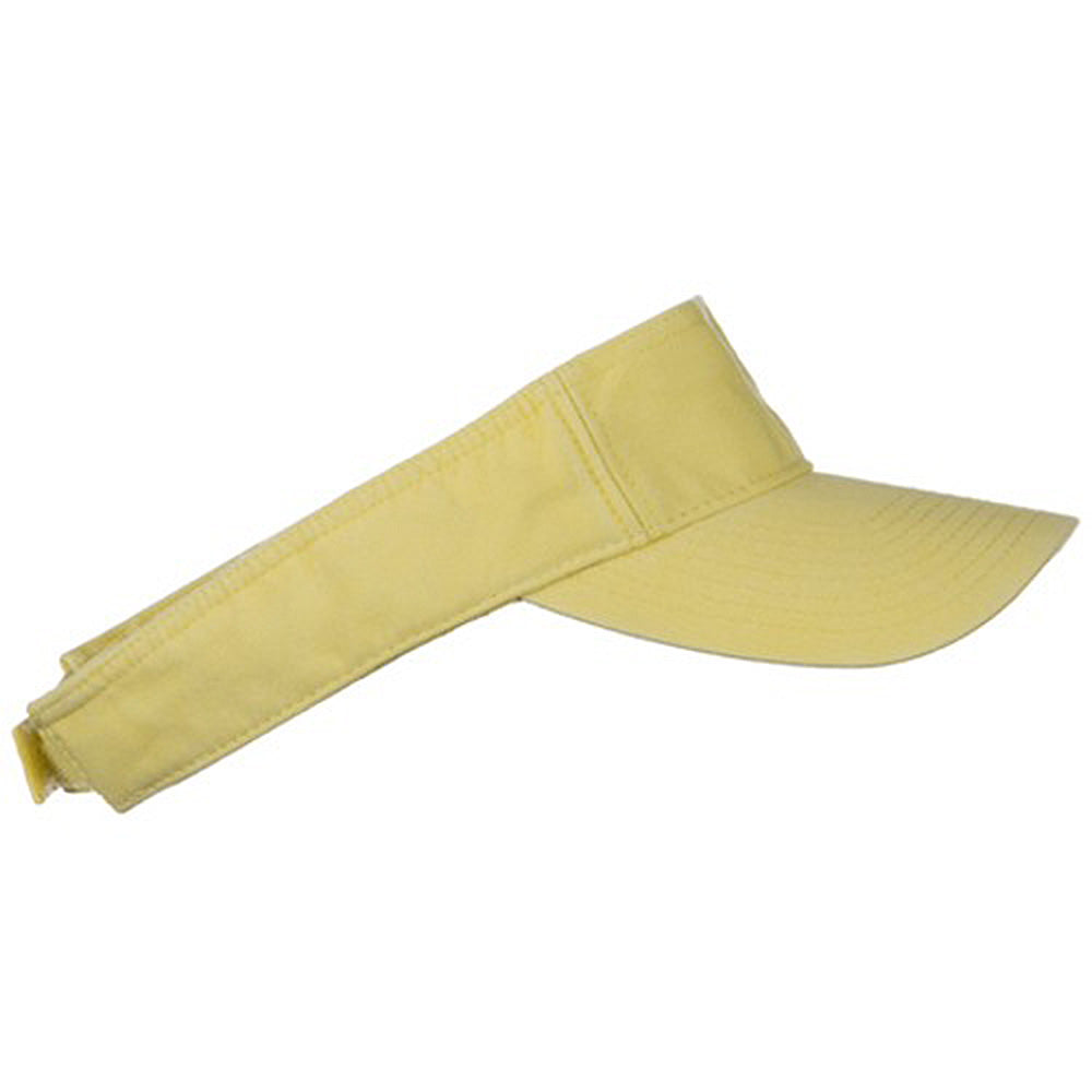 Pro Style Cotton Twill Washed Visor