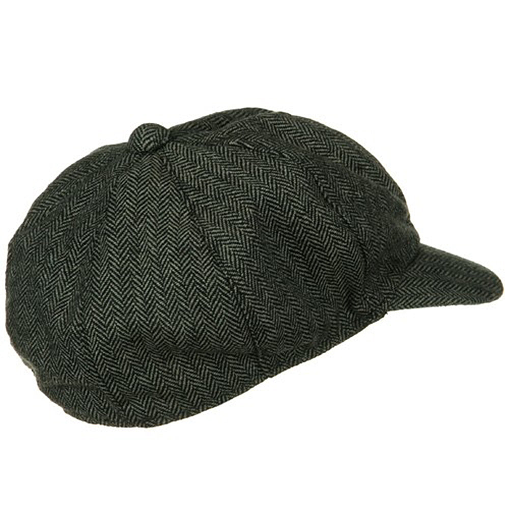 Steampunk Herringbone Drive Cap