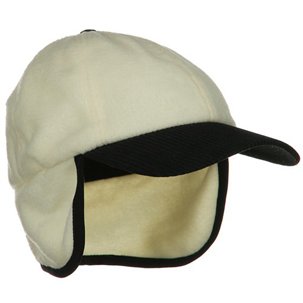 Anti Pilling Fleece Cap with Warmer Flap