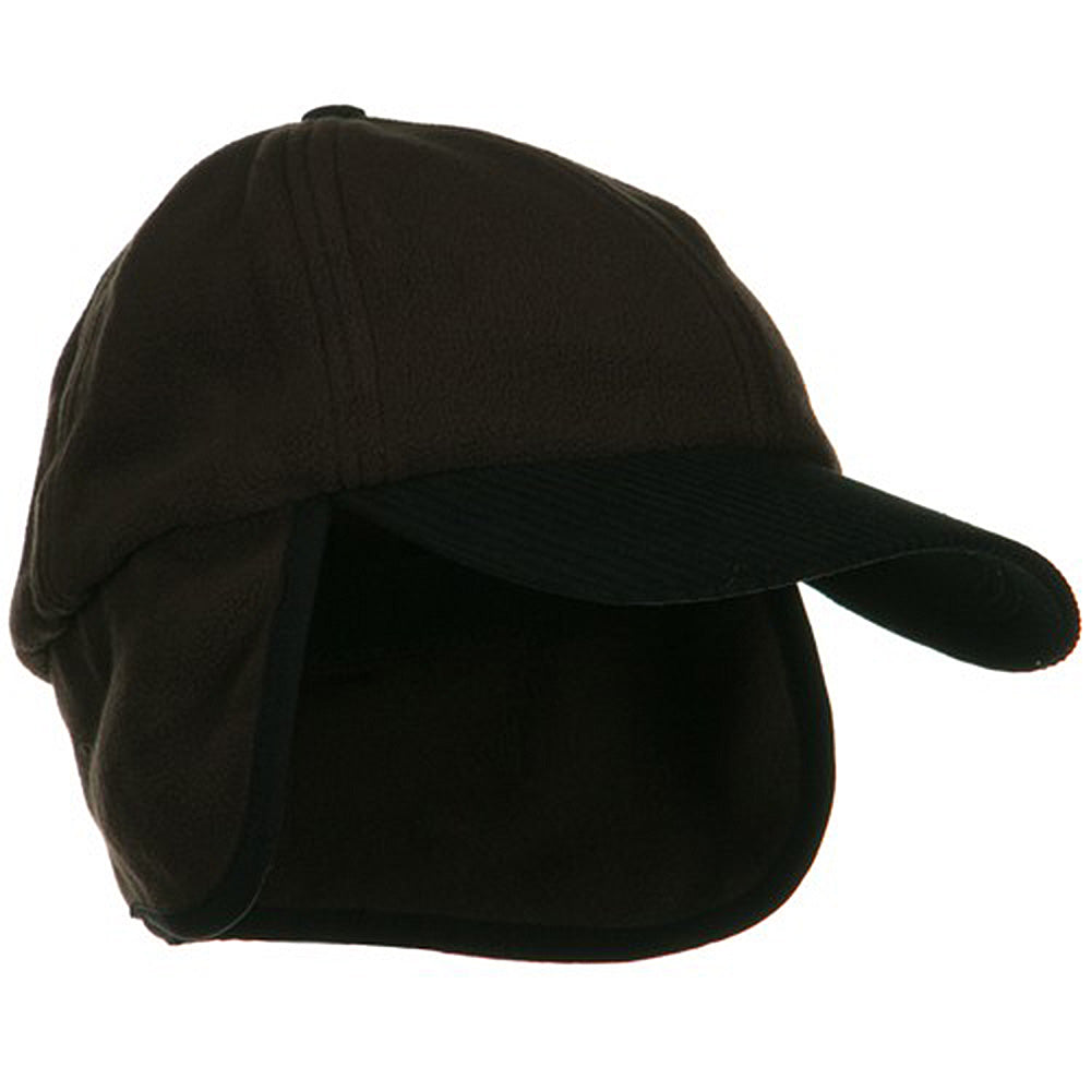 Anti Pilling Fleece Cap with Warmer Flap