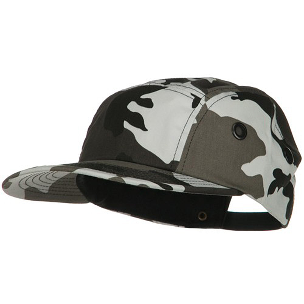 5 Panel Camouflage Twill Cap