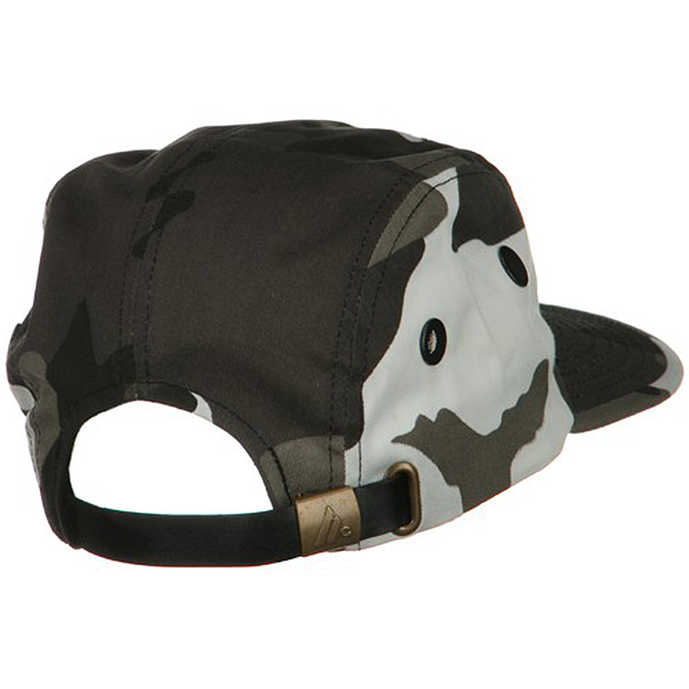 5 Panel Camouflage Twill Cap