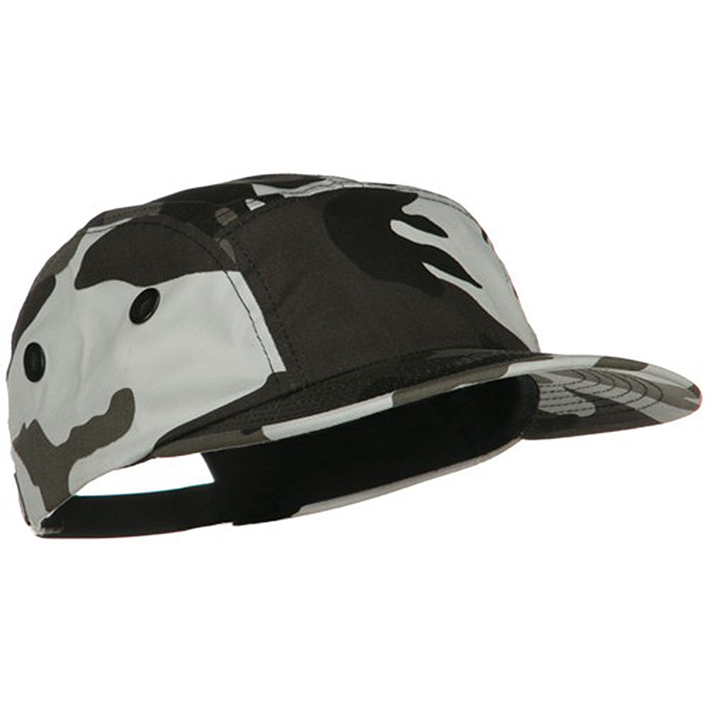 5 Panel Camouflage Twill Cap