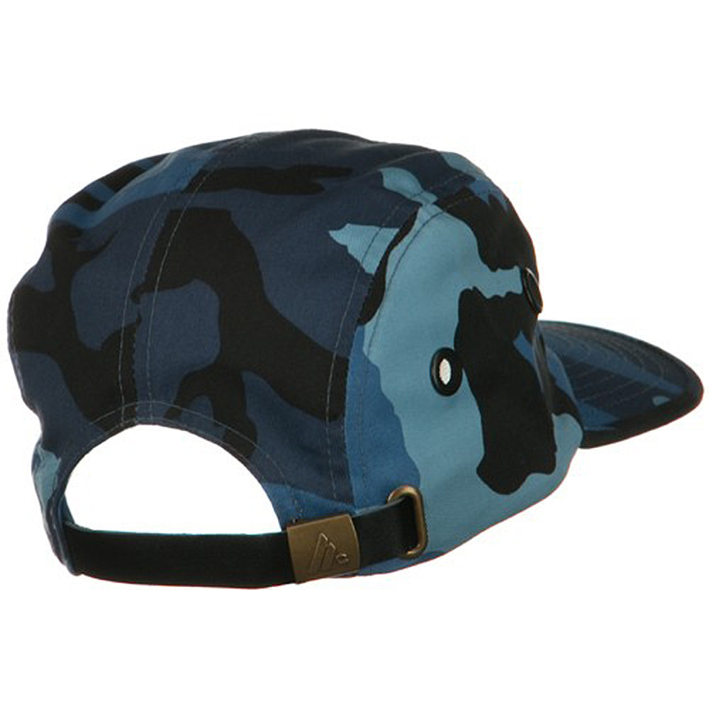 5 Panel Camouflage Twill Cap
