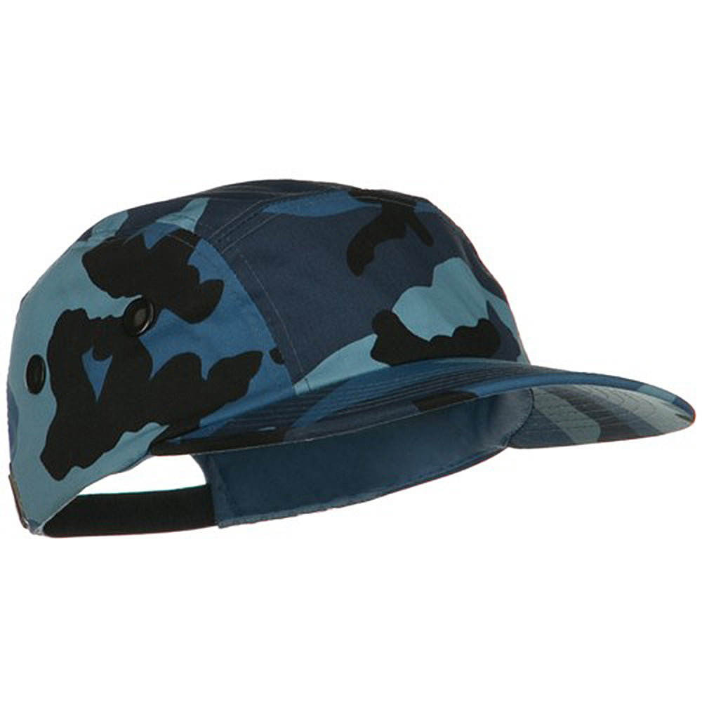 5 Panel Camouflage Twill Cap