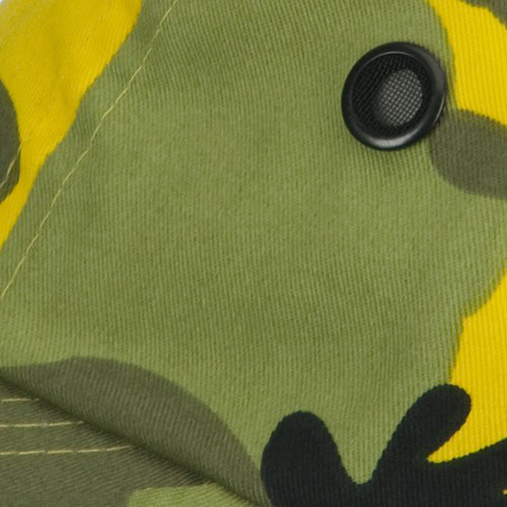 5 Panel Camouflage Twill Cap