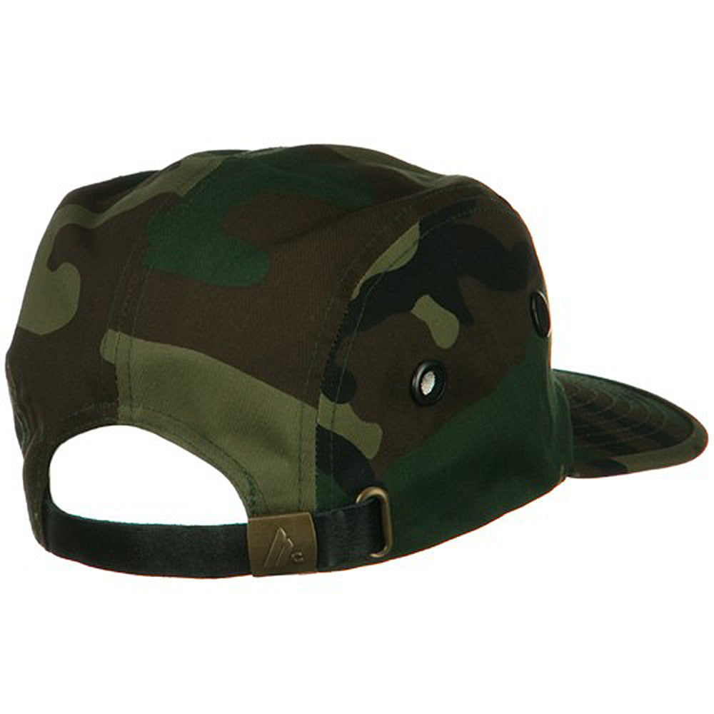 5 Panel Camouflage Twill Cap