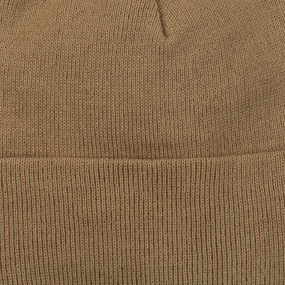 Big Stretch Plain Cuff Long Beanie