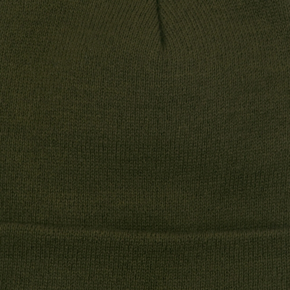 Big Stretch Plain Cuff Long Beanie