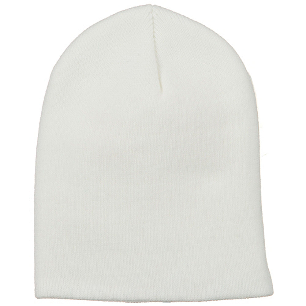 Big Stretch Plain Classic Short Beanie