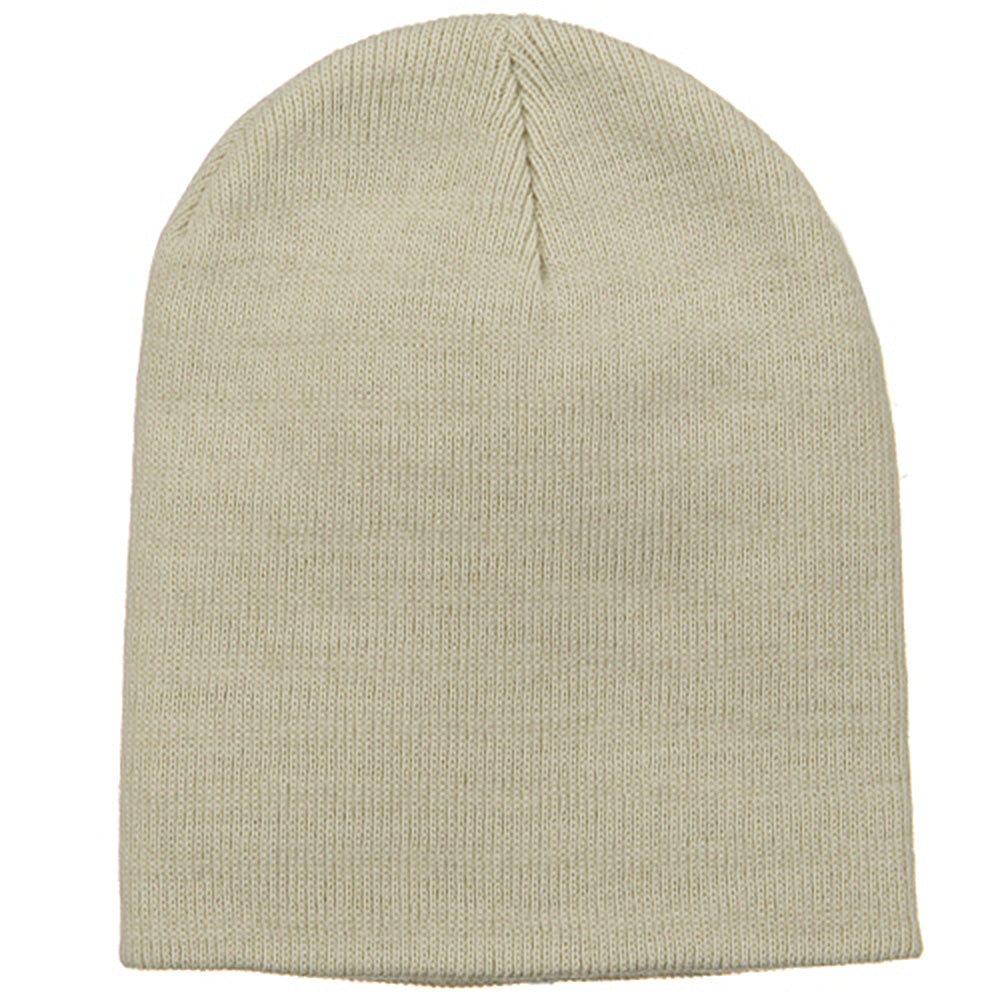 Big Stretch Plain Classic Short Beanie