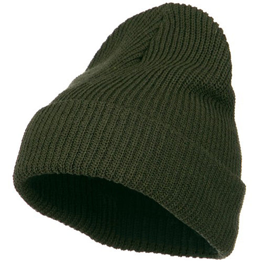 Eco Cotton Ribbed XL Cuff Beanie