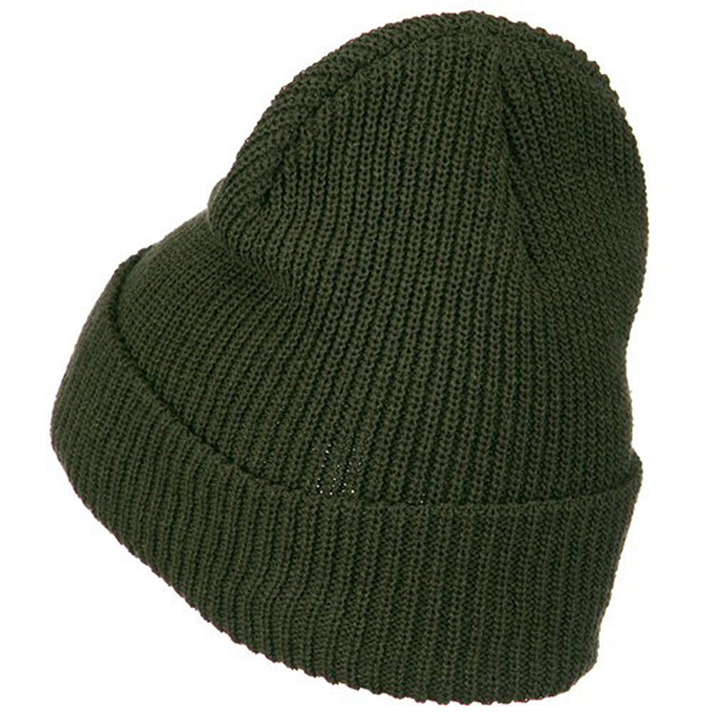 Eco Cotton Ribbed XL Cuff Beanie