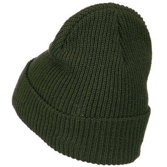 Eco Cotton Ribbed XL Cuff Beanie
