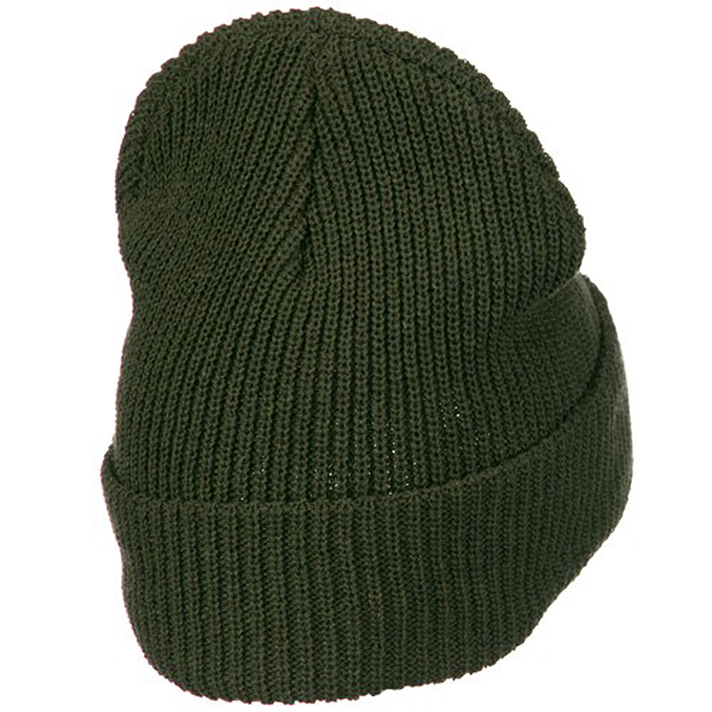 Eco Cotton Ribbed XL Cuff Beanie