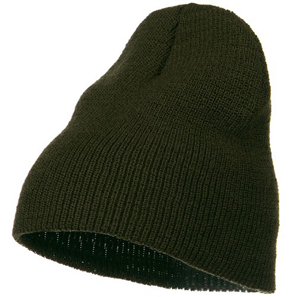 Stretch Heavy Wool Military XL Beanie