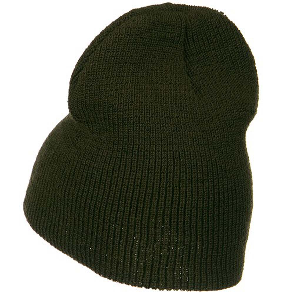 Stretch Heavy Wool Military XL Beanie