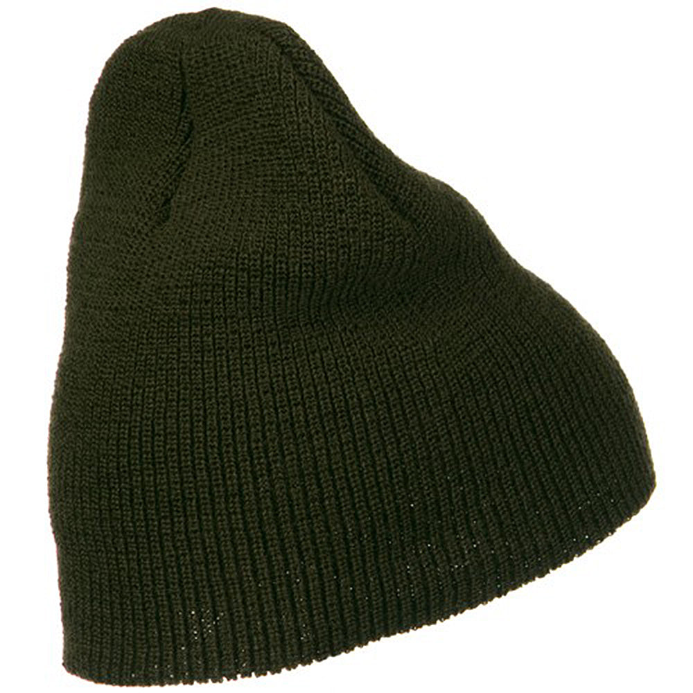 Stretch Heavy Wool Military XL Beanie