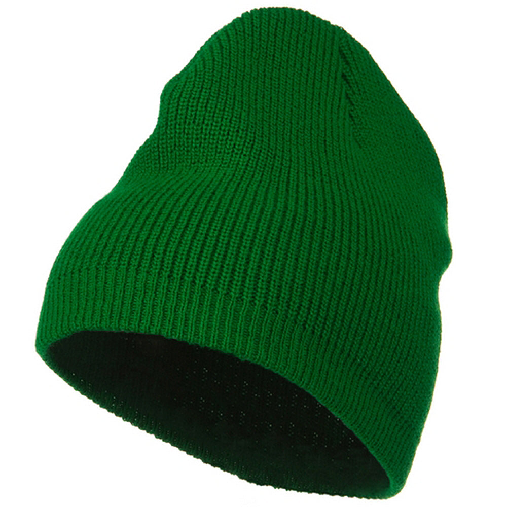 Big Size Rib Beanie with Bottom Band