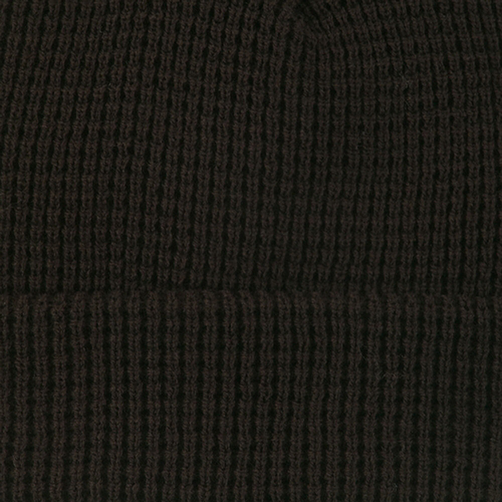 Big Stretch Waffle Stitch Cuff Beanie