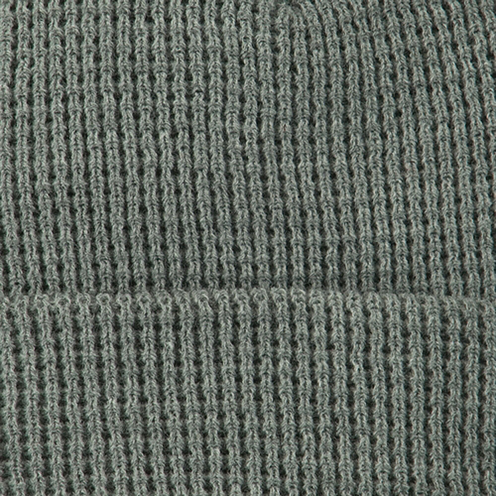 Big Stretch Waffle Stitch Cuff Beanie