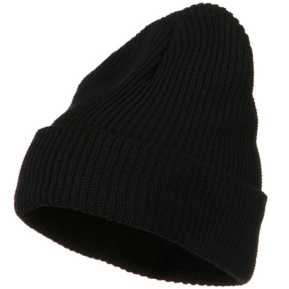 Eco Cotton Ribbed XL Cuff Beanie