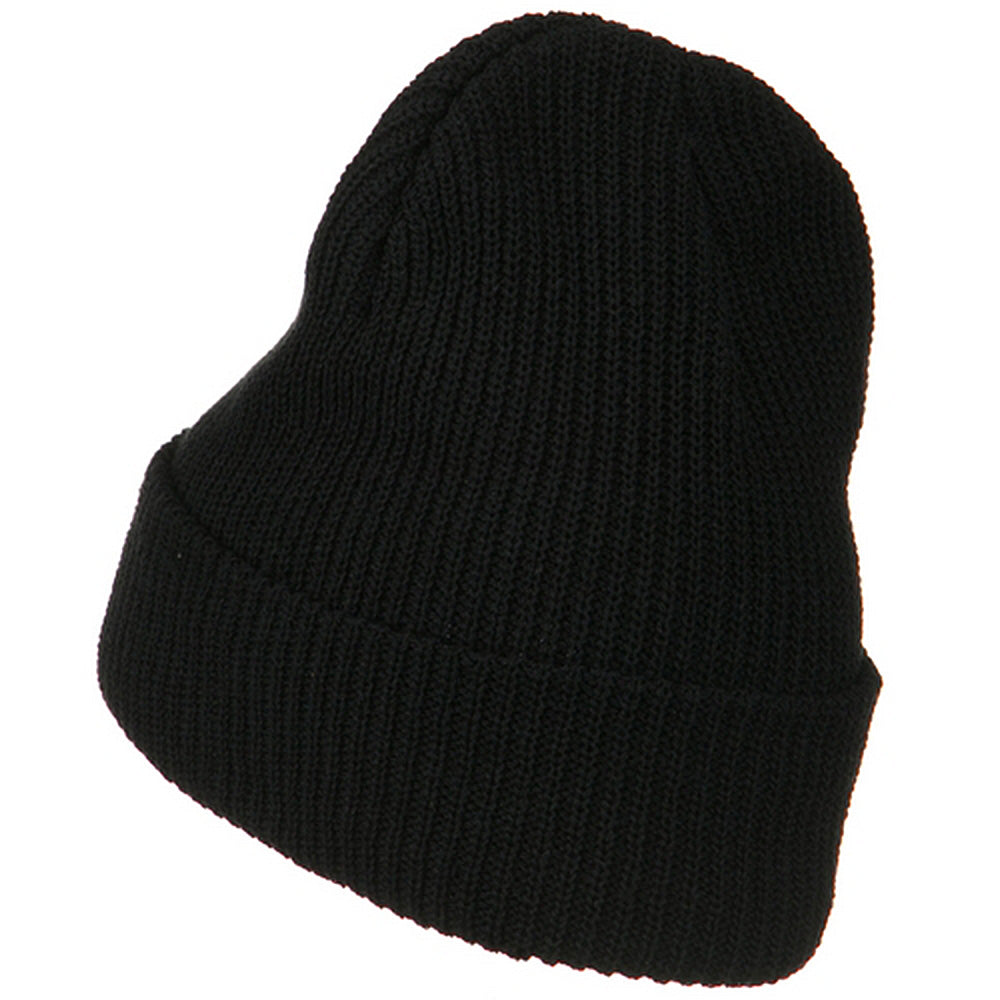 Eco Cotton Ribbed XL Cuff Beanie