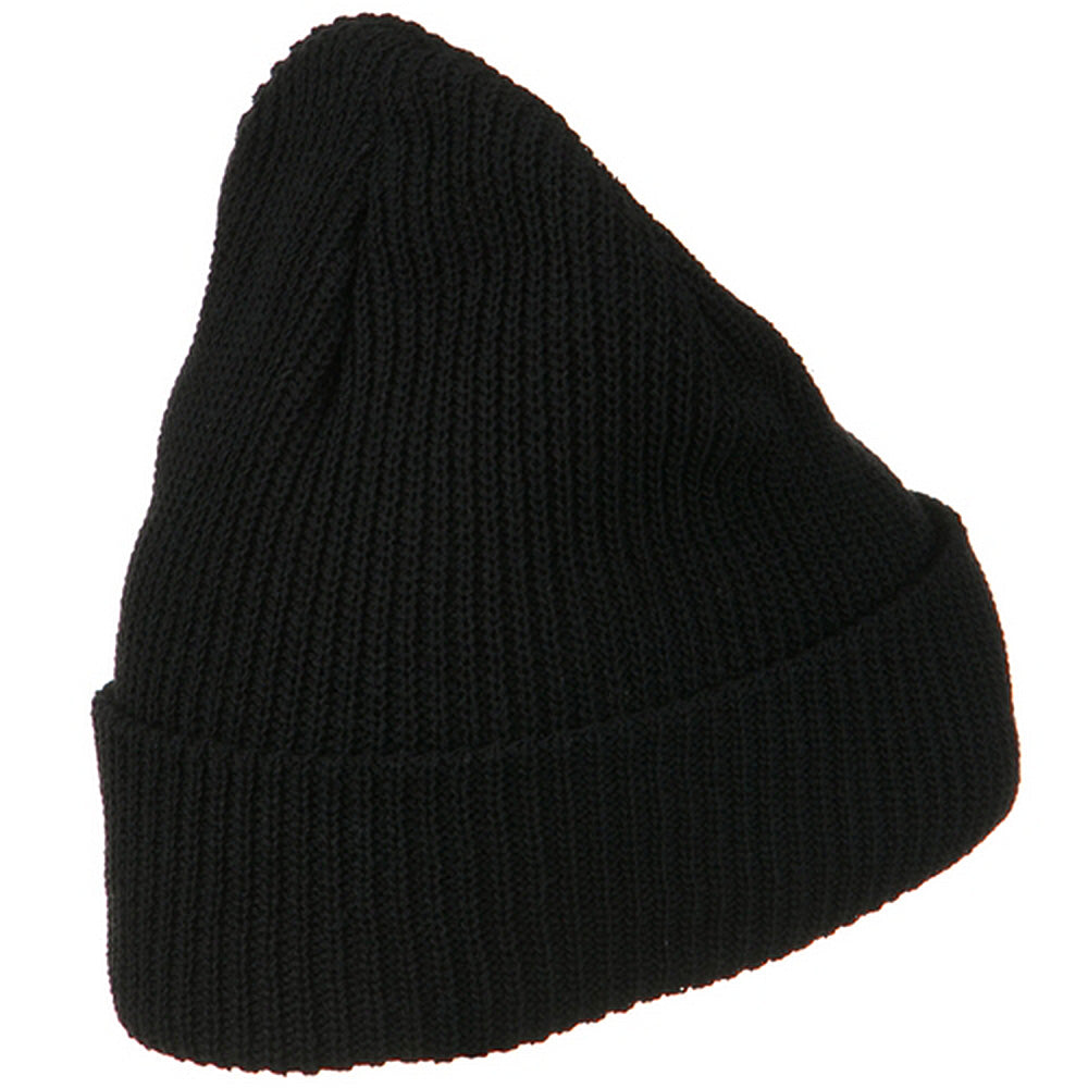 Eco Cotton Ribbed XL Cuff Beanie