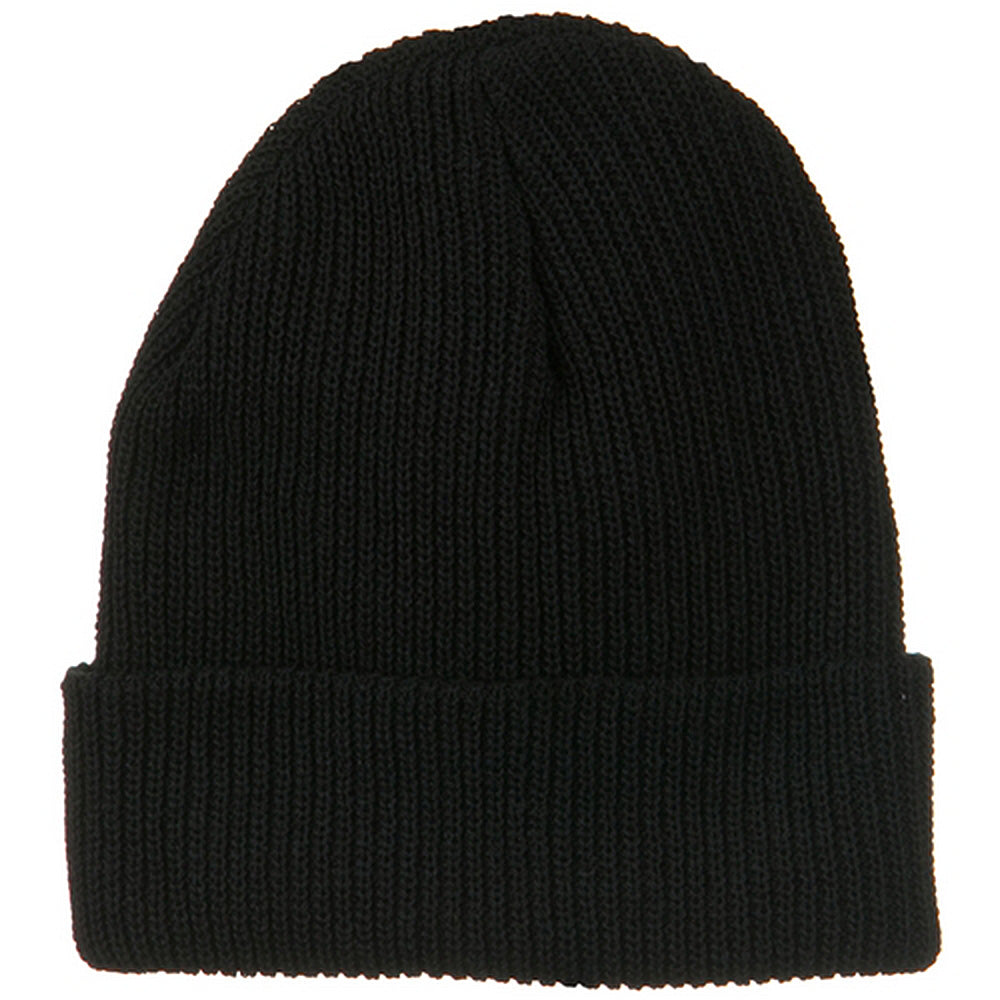 Eco Cotton Ribbed XL Cuff Beanie