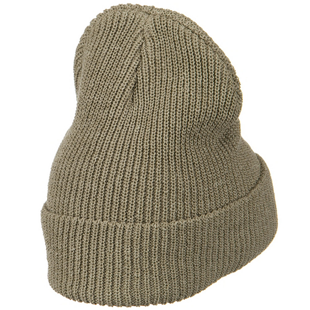 Eco Cotton Ribbed XL Cuff Beanie