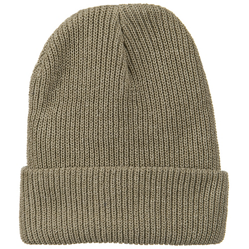 Eco Cotton Ribbed XL Cuff Beanie