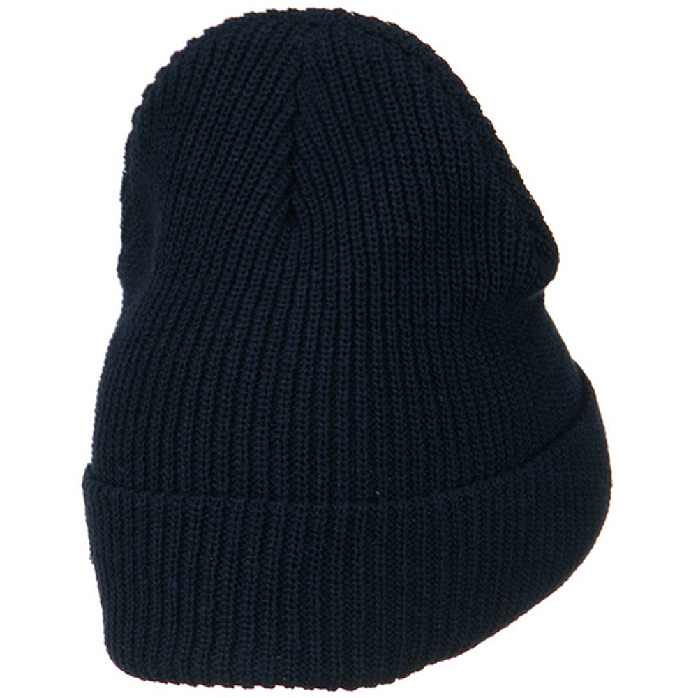Eco Cotton Ribbed XL Cuff Beanie