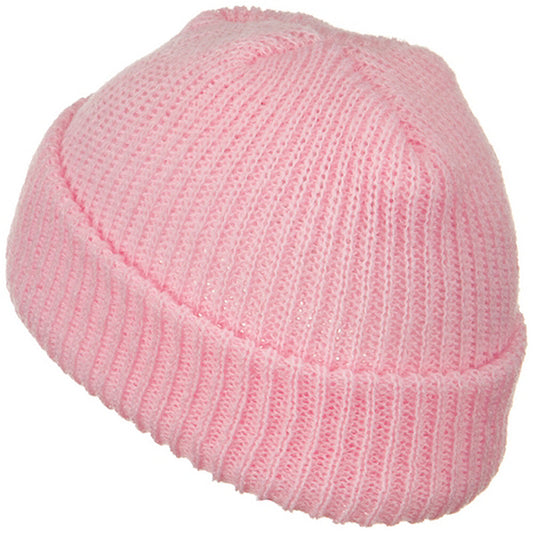 Solid Plain Watch Cap Beanie