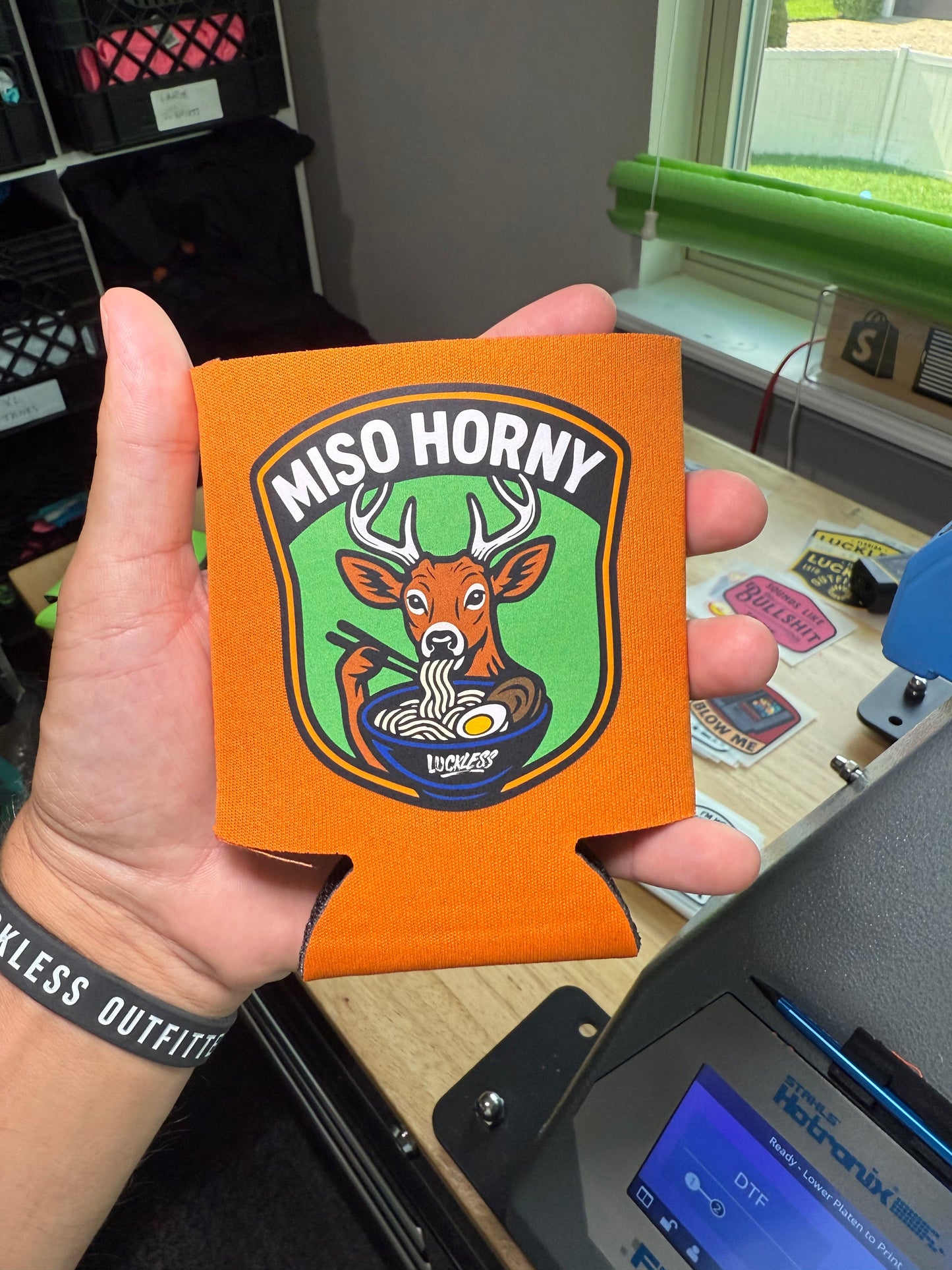 Miso Horny Koozie