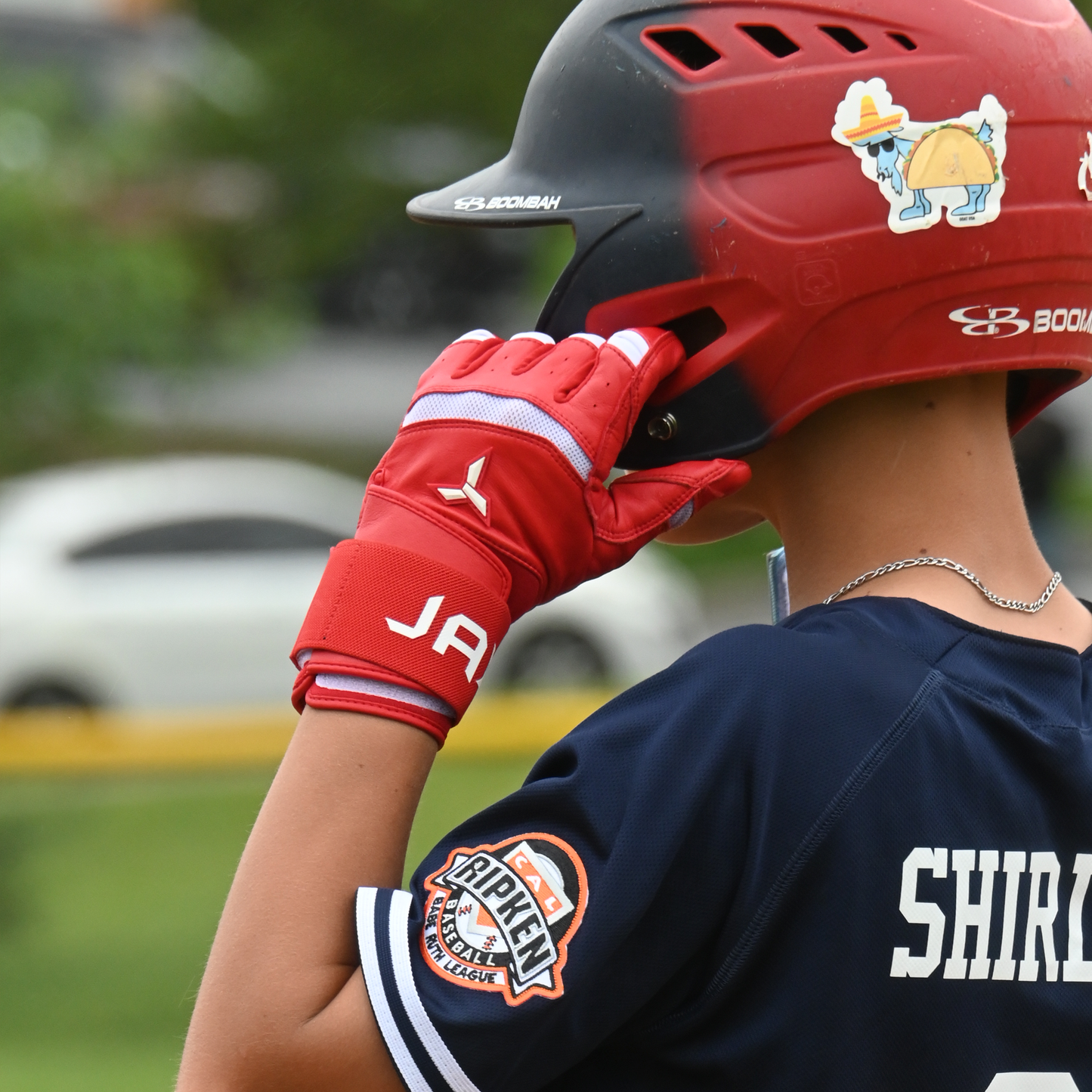 Cherry Red | Strap Cuff