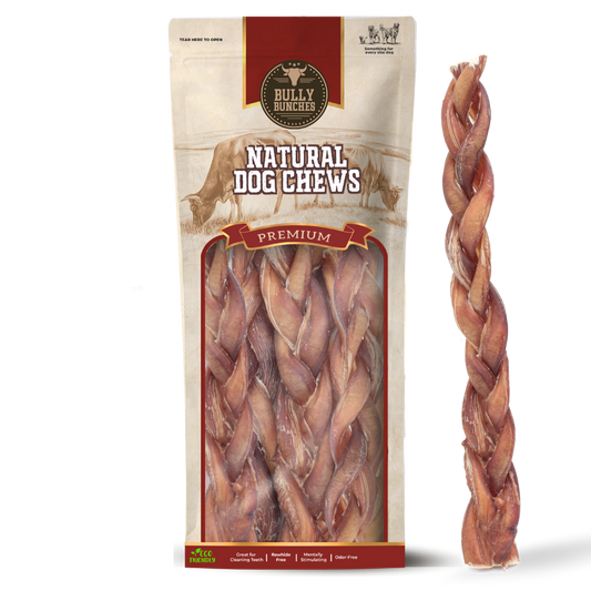 12 Inch Standard Braided Bully Stick