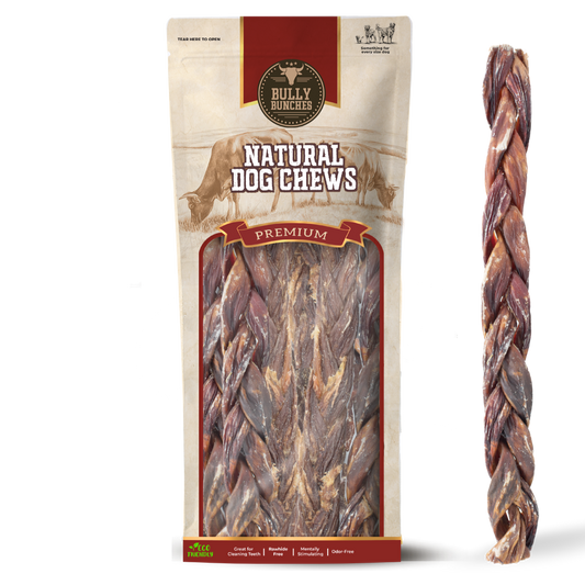 12 Inch Braided Jerky Stick