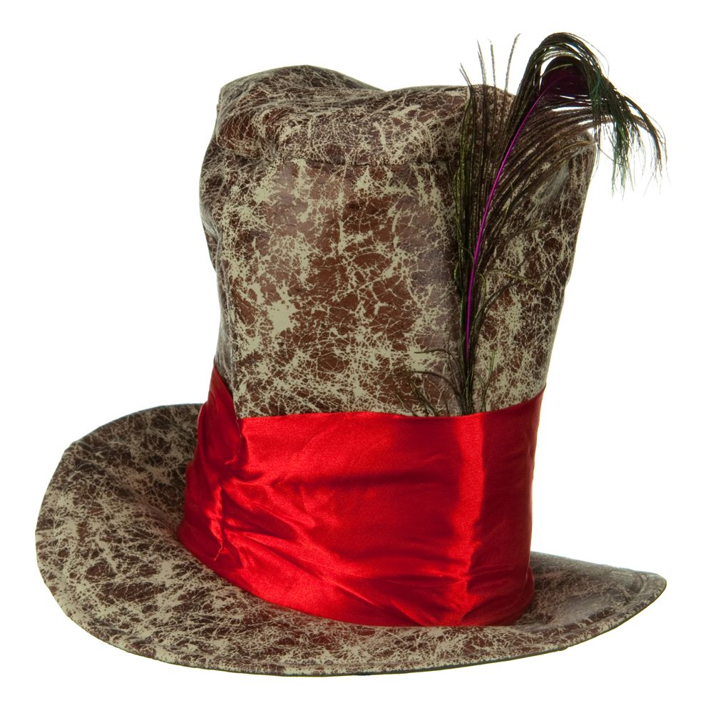 Top Hats - Brown Red