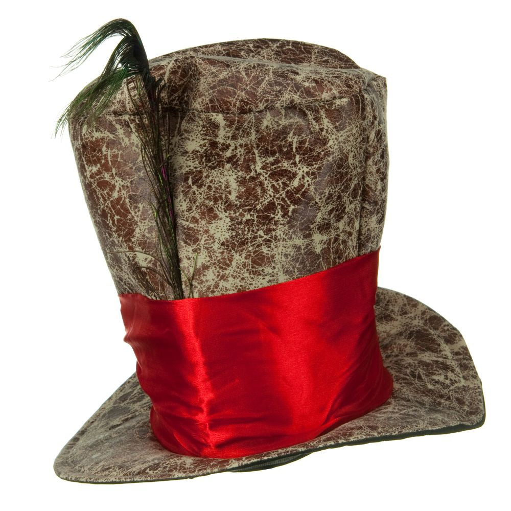 Top Hats - Brown Red