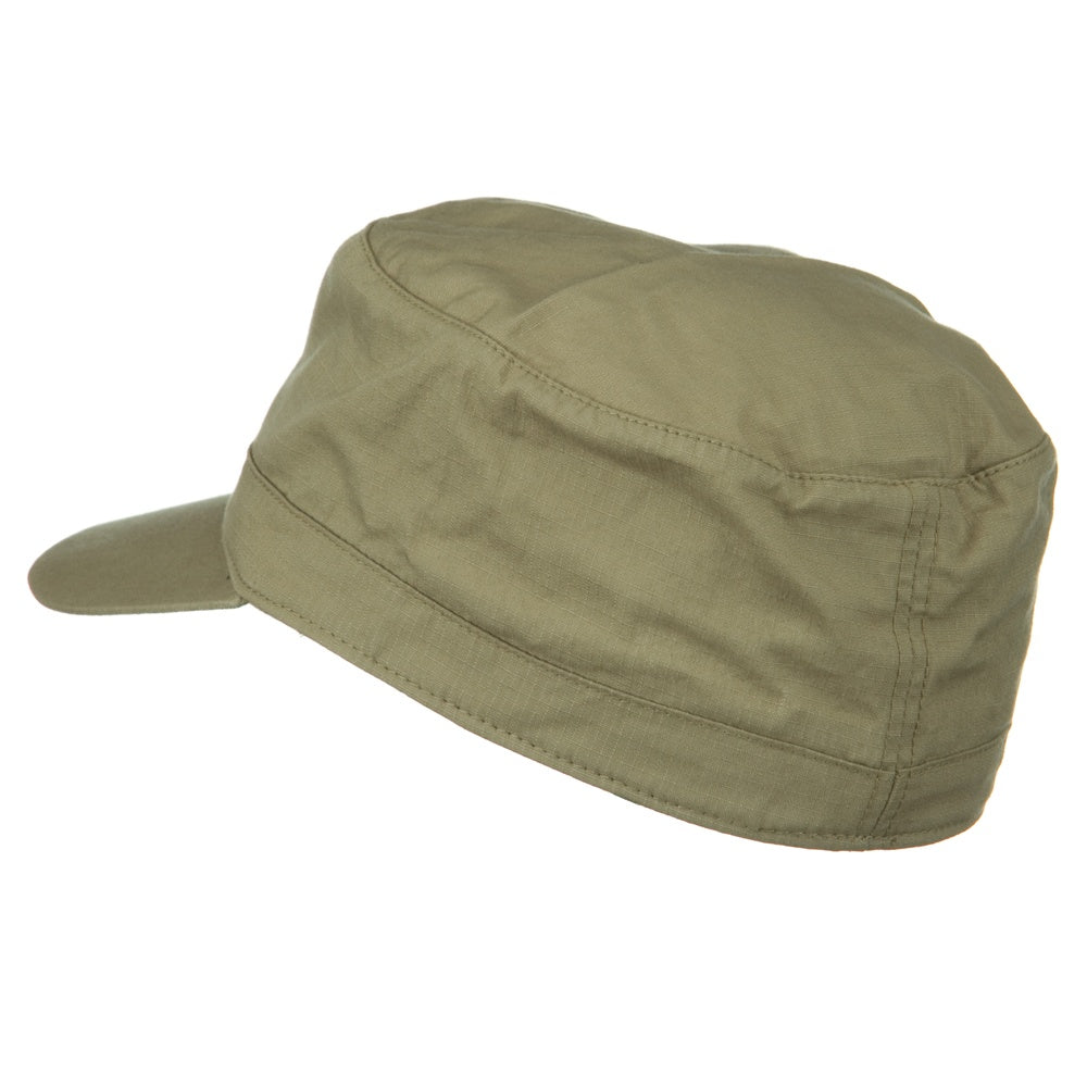 Big Size Fitted Cotton Ripstop Military Army Cap