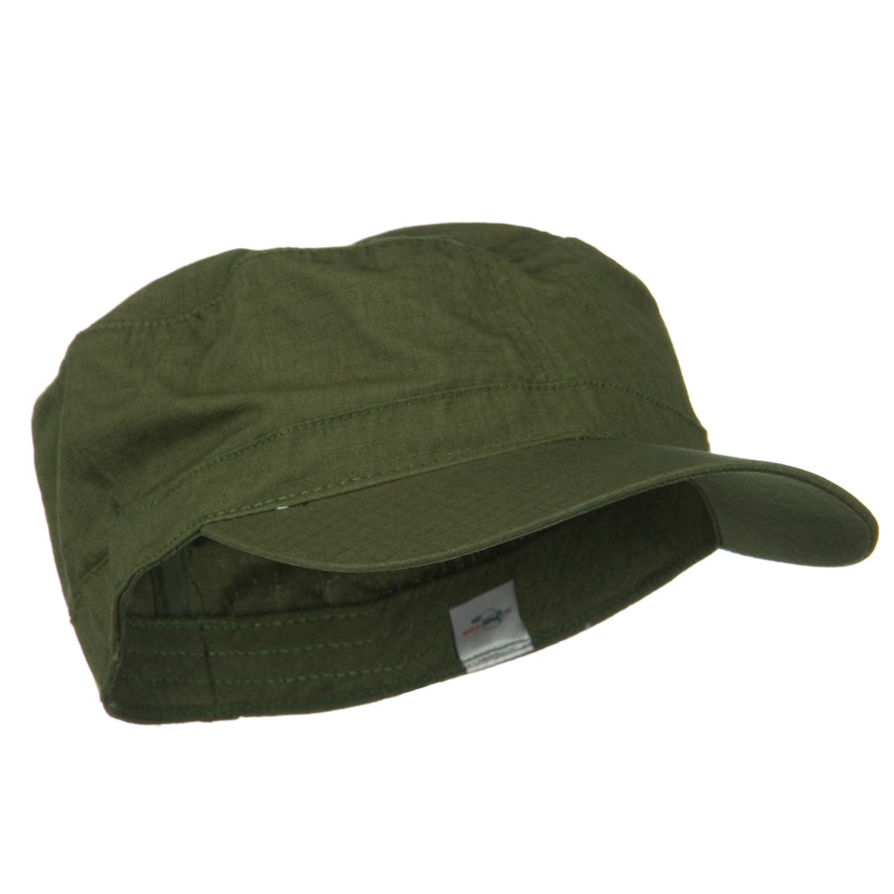 Big Size Fitted Cotton Ripstop Military Army Cap