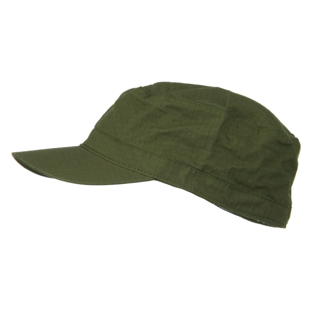 Big Size Fitted Cotton Ripstop Military Army Cap